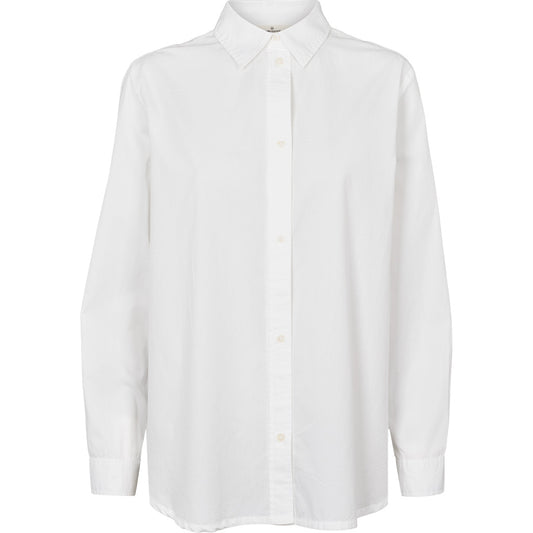 Silje Shirt, Bright White, Basic Apparel