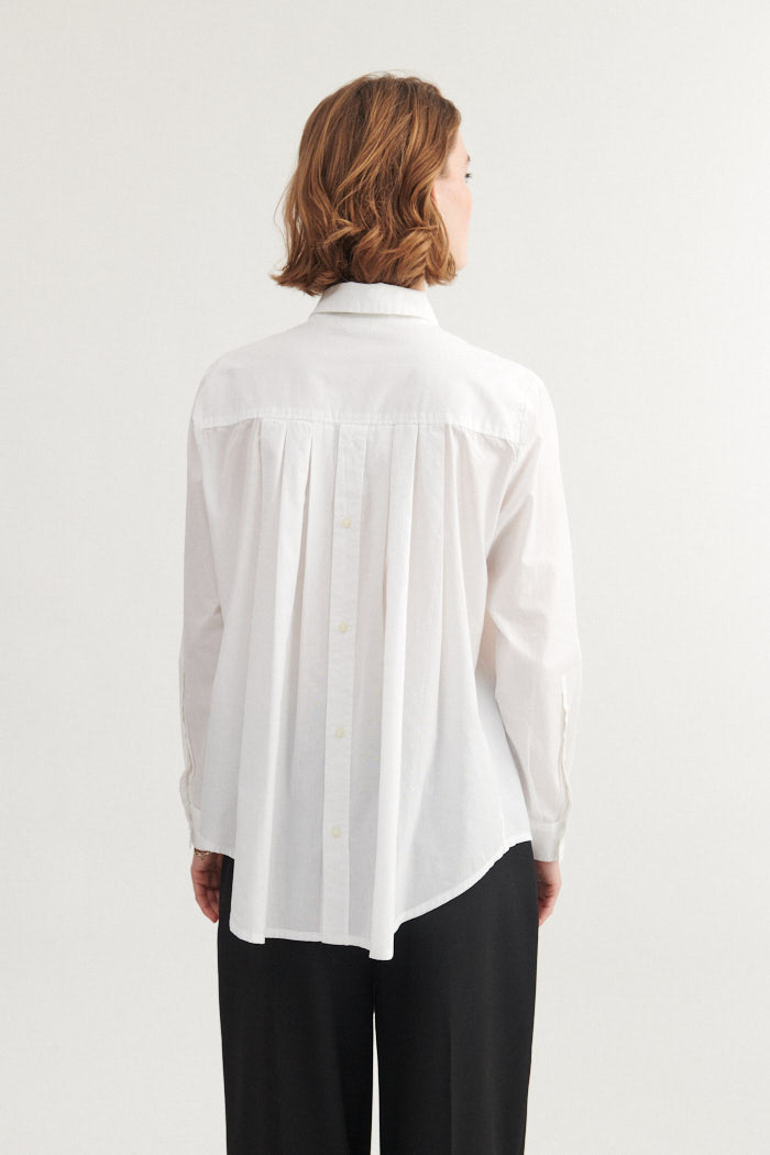 Silje Shirt, Bright White, Basic Apparel