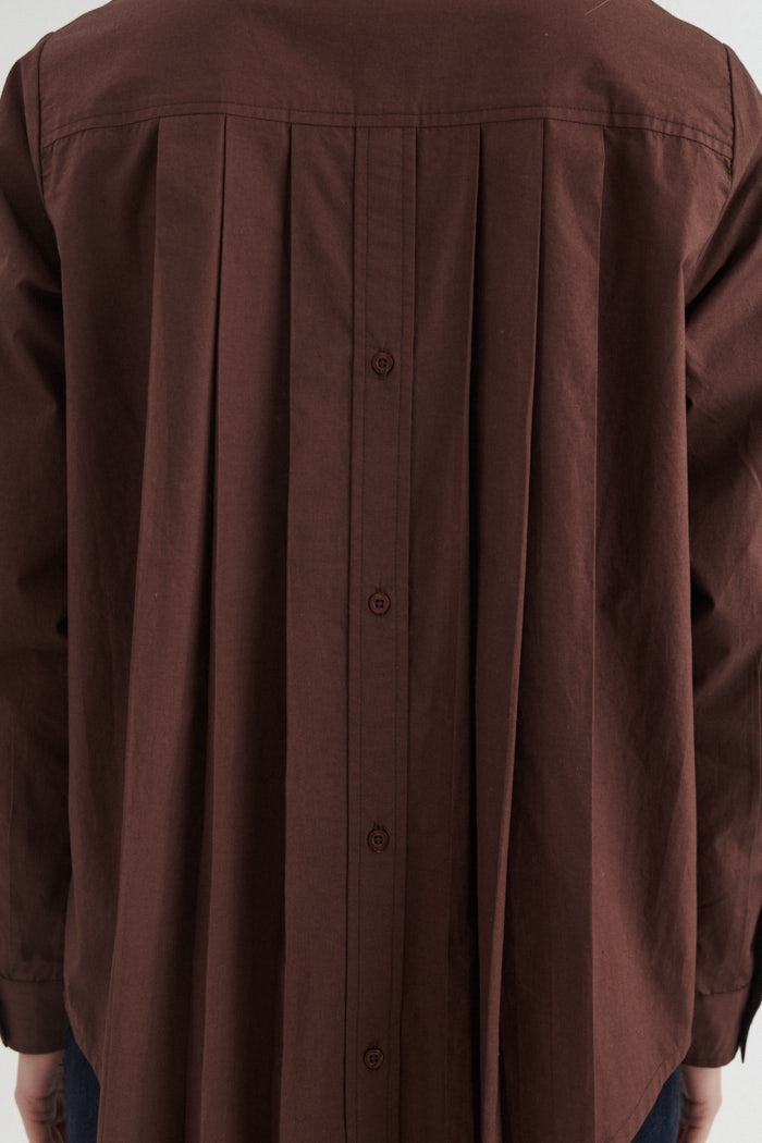 Silje LS Shirt, Chicory Coffee, Basic Apparel