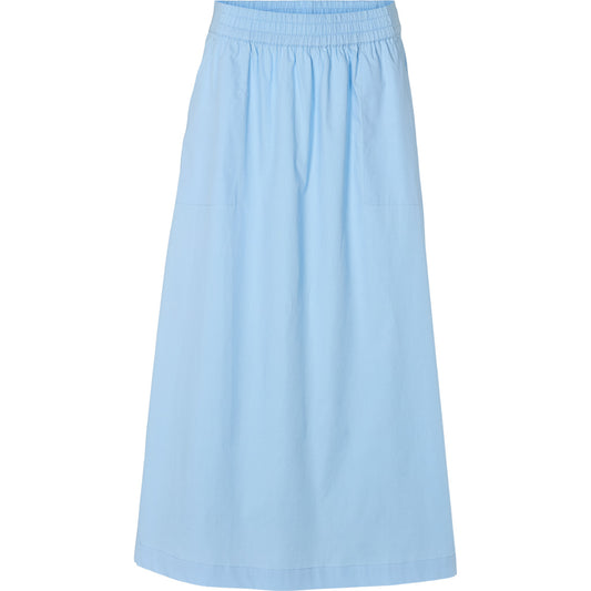 Silje Long Skirt, Frozen Fjord, Basic Apparel