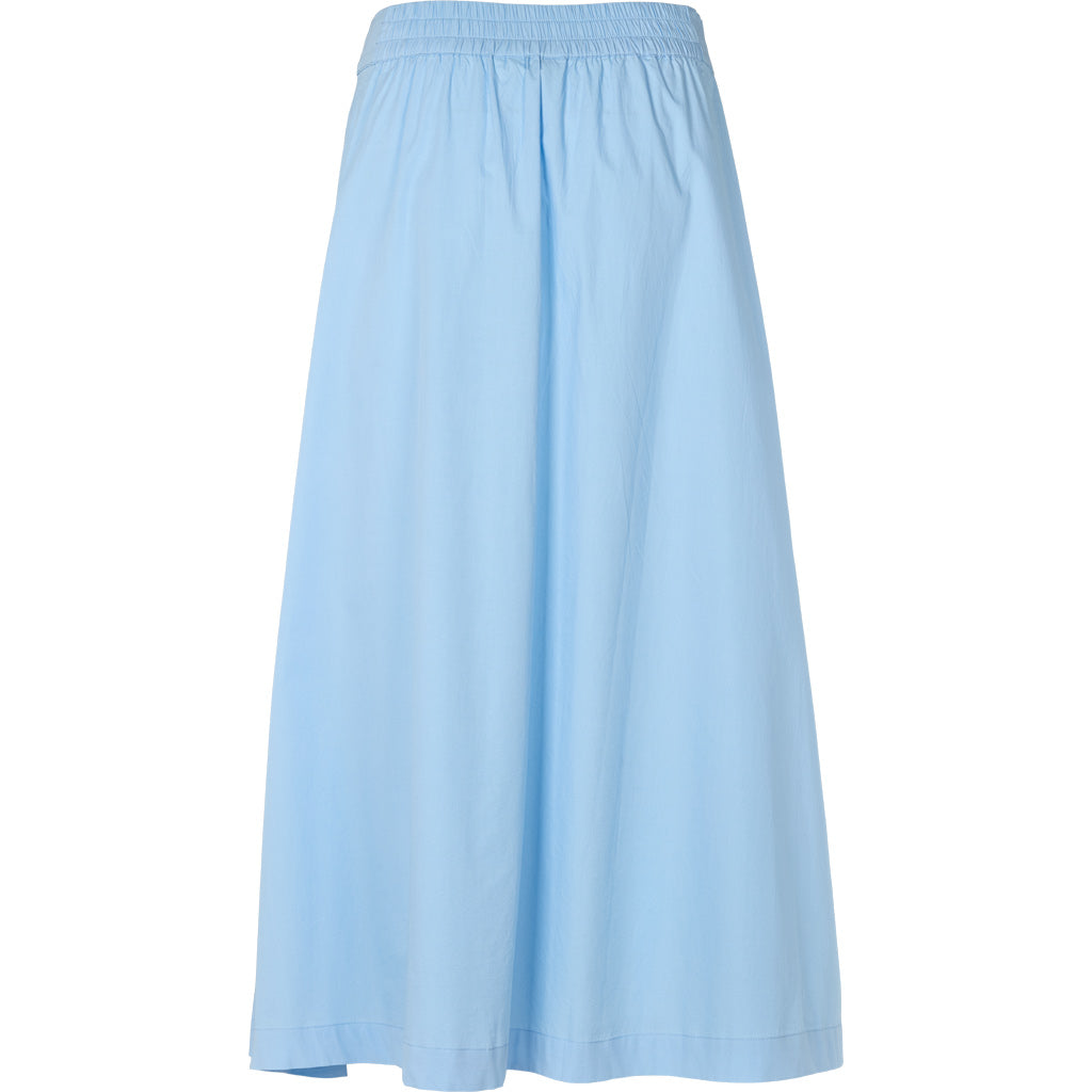 Silje Long Skirt, Frozen Fjord, Basic Apparel