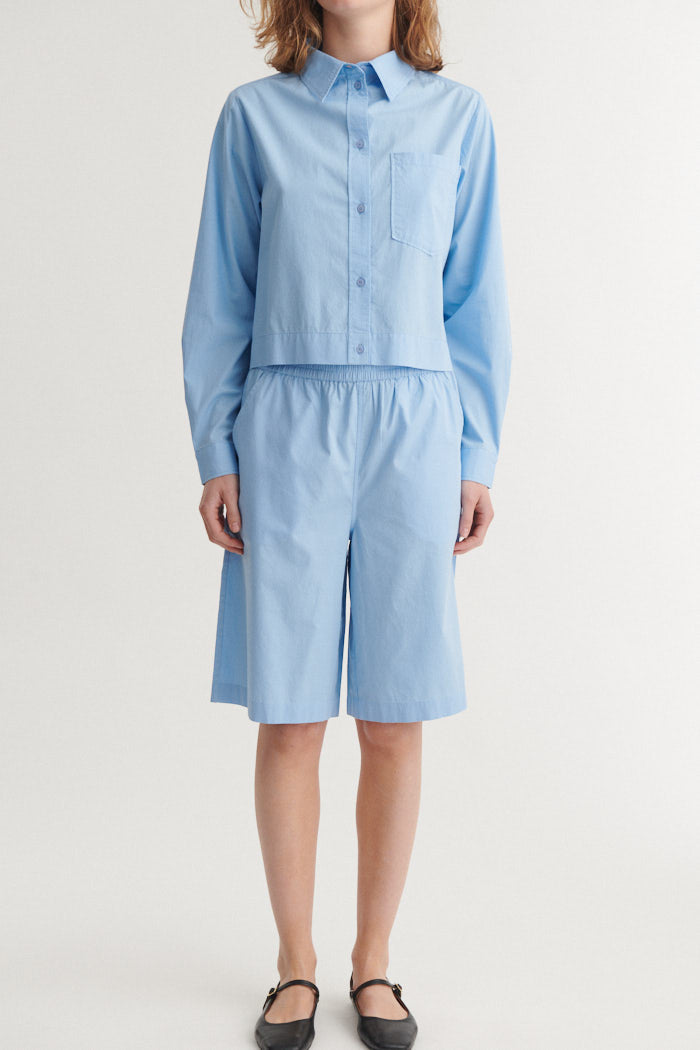 Silje Bermuda Shorts, Frozen Fjord, Basic Apparel