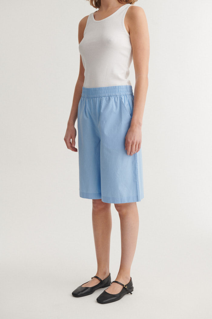 Silje Bermuda Shorts, Frozen Fjord, Basic Apparel