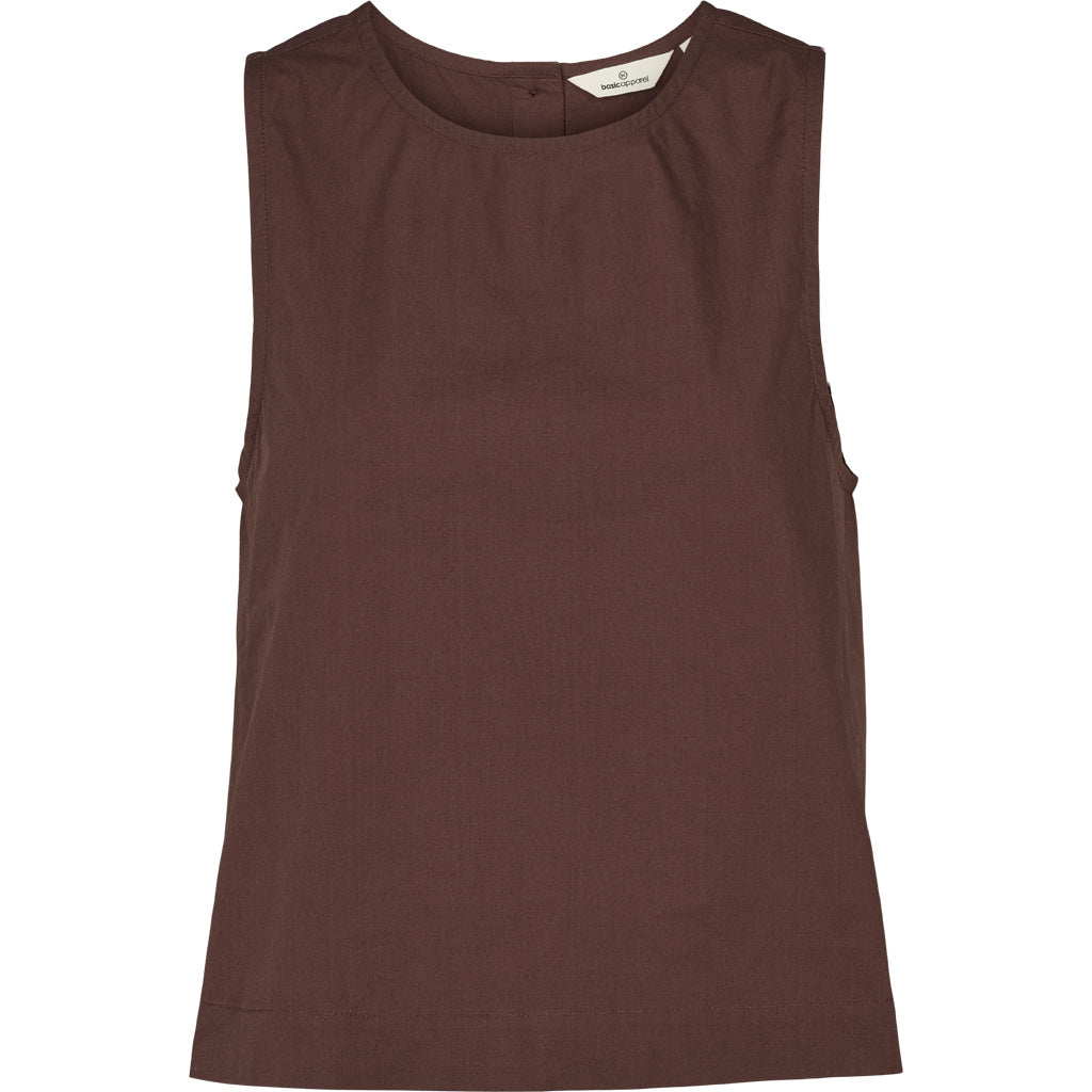 Ida Top, Chicory Coffee, Basic Apparel