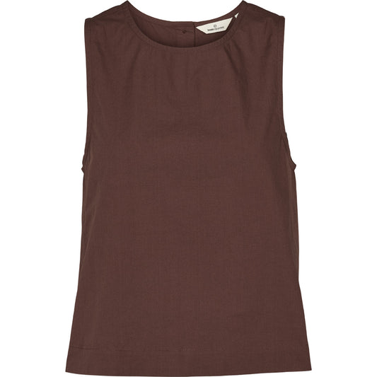 Ida Top, Chicory Coffee, Basic Apparel