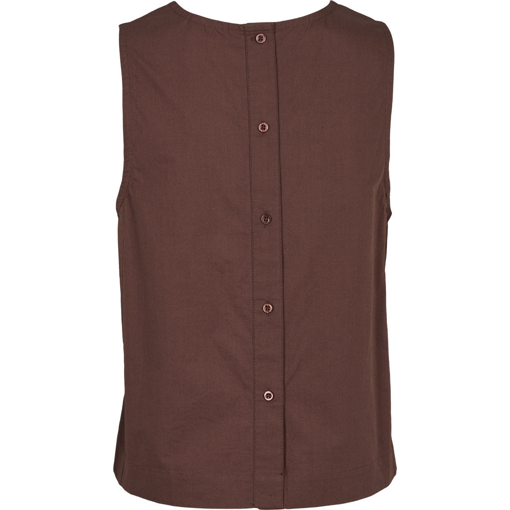 Ida Top, Chicory Coffee, Basic Apparel