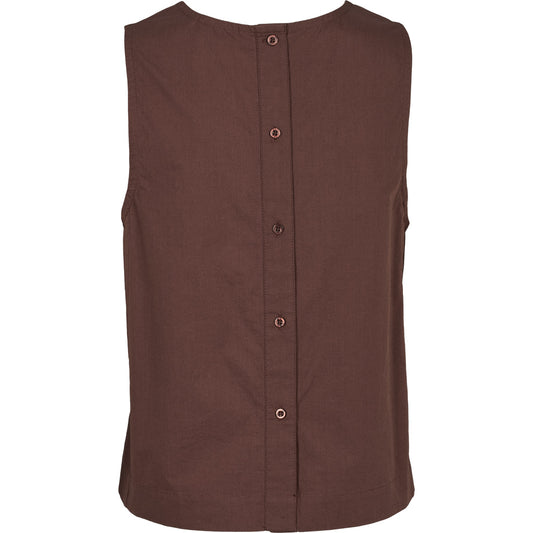 Ida Top, Chicory Coffee, Basic Apparel
