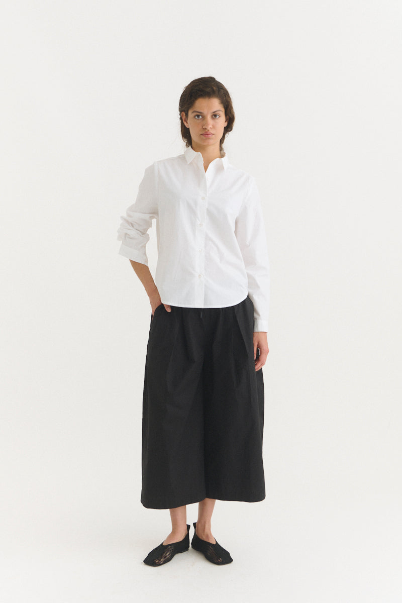 Silje Shirt, Bright White, Basic Apparel