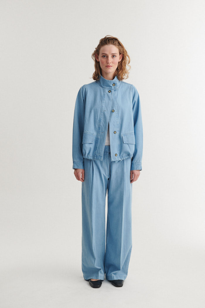 Cody Jacket, Light Wash, Basic Apparel