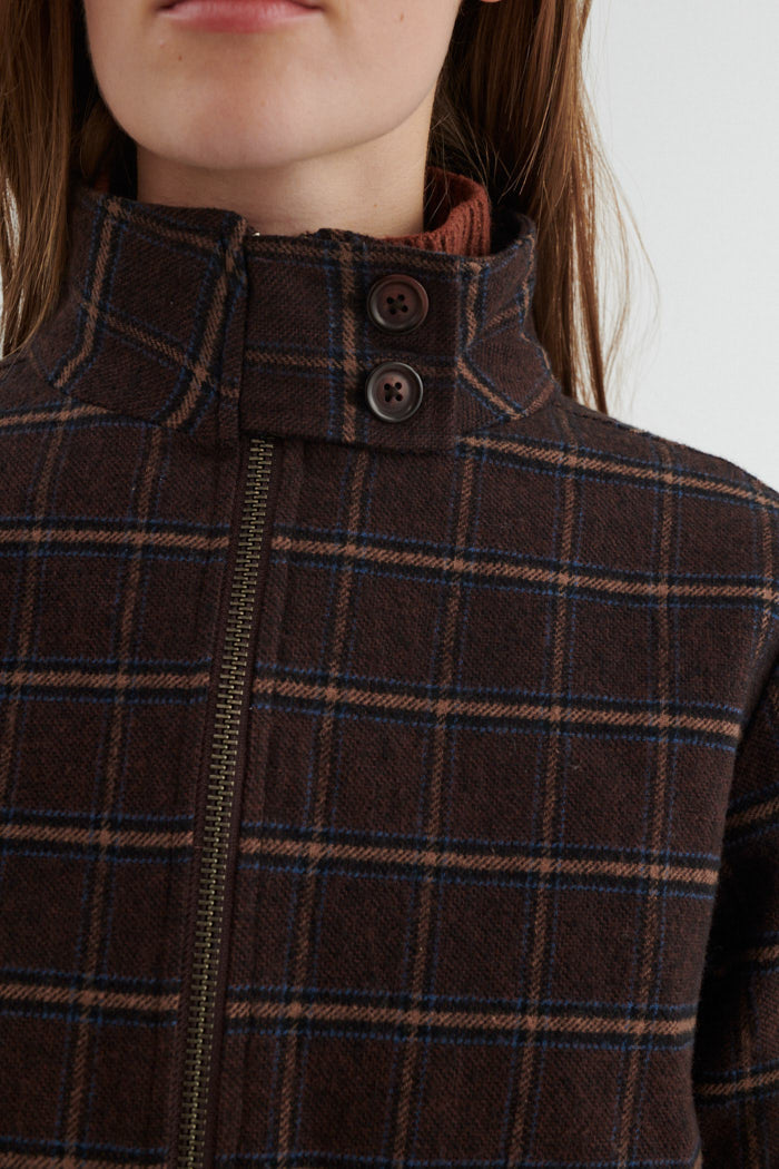 Misa Zip Jacket, Chicory Coffee, Basic Apparel