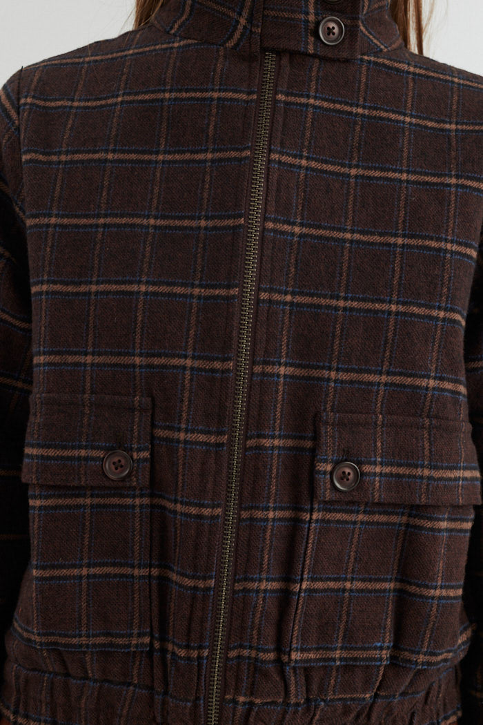 Misa Zip Jacket, Chicory Coffee, Basic Apparel