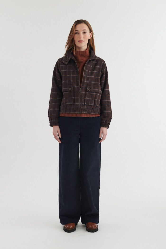 Misa Zip Jacket, Chicory Coffee, Basic Apparel