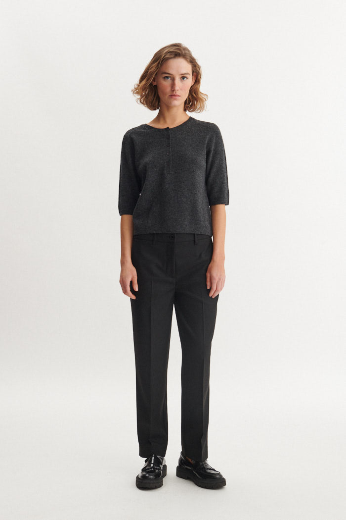 Radi Slim Pants, Black, Basic Apparel