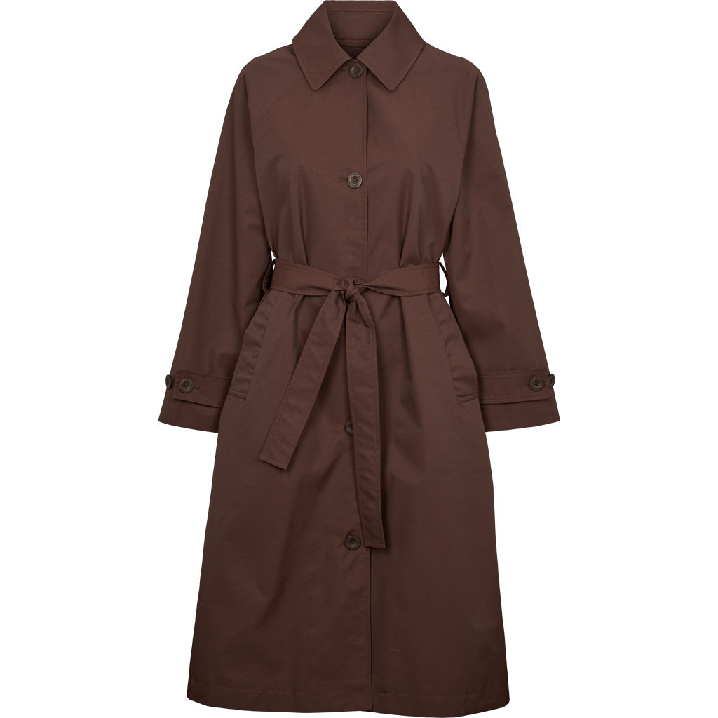 Gise Raglan Coat, Chicory Coffee, Basic Apparel