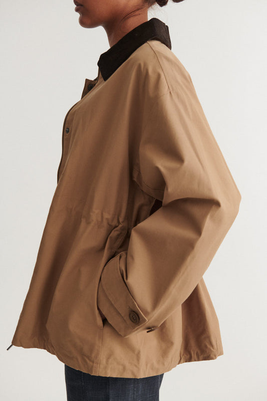 Lin Jacket, Sephia Tint, Basic Apparel