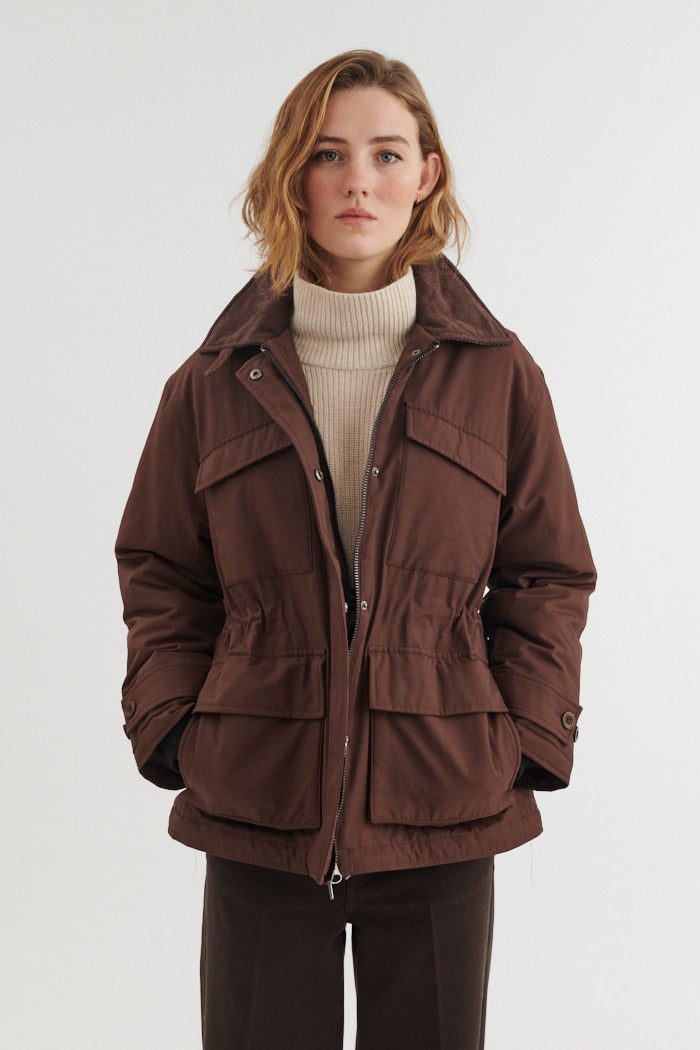 Asani Jacket, Chicory Coffee, Basic Apparel