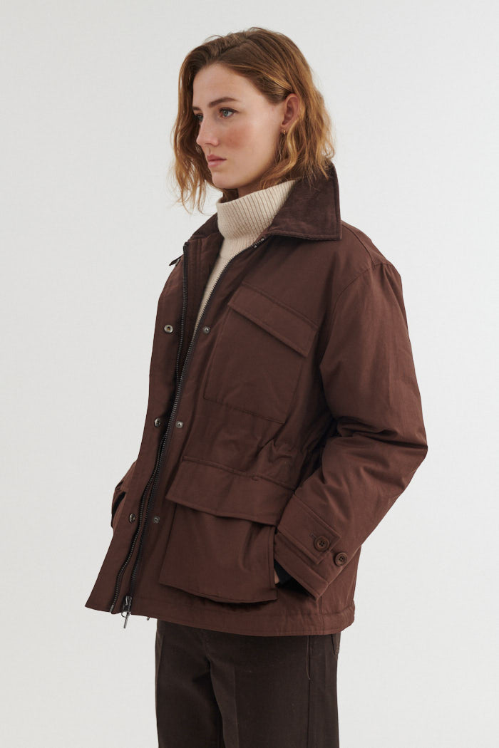 Asani Jacket, Chicory Coffee, Basic Apparel