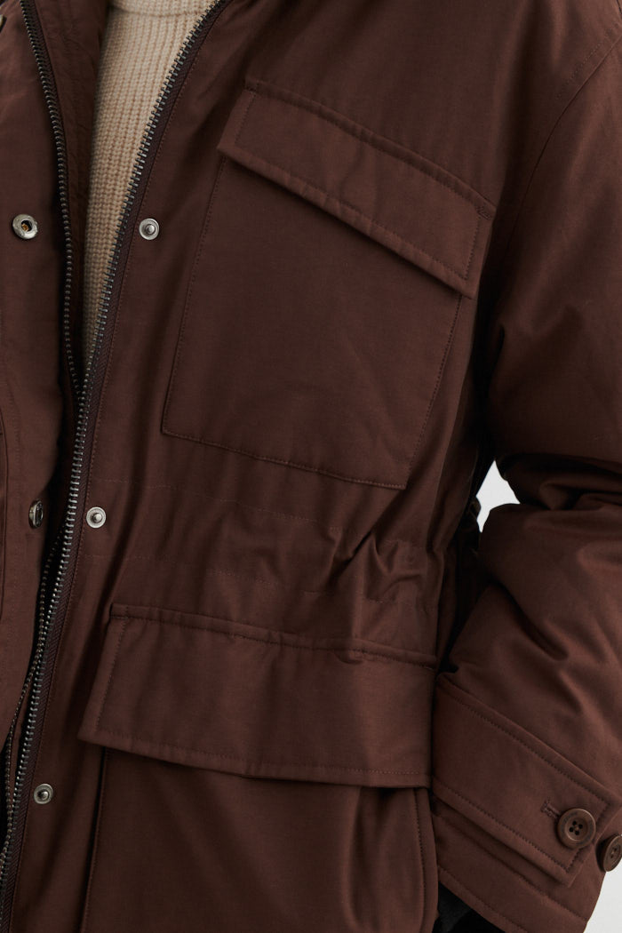 Asani Jacket, Chicory Coffee, Basic Apparel
