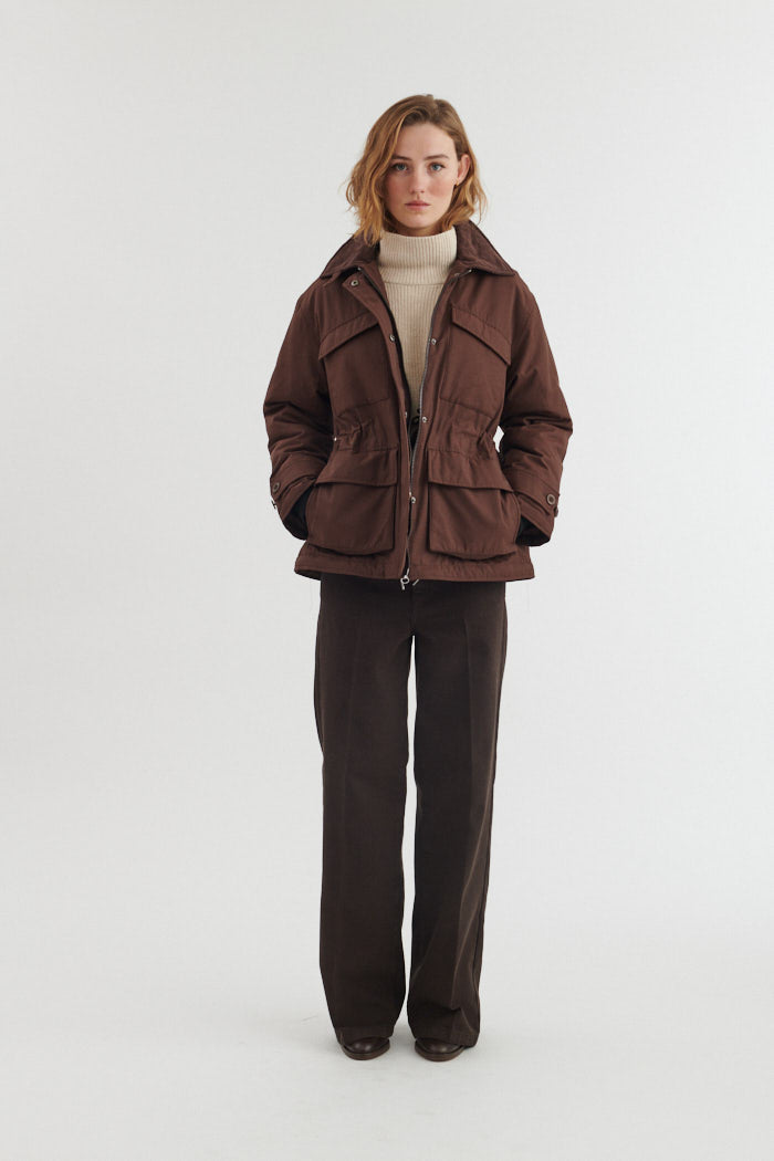 Asani Jacket, Chicory Coffee, Basic Apparel