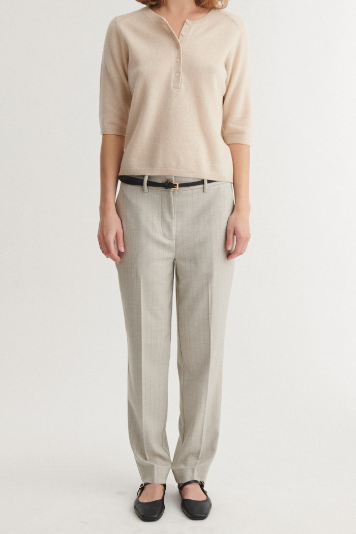 Radi Slim Pants, Chincilla, Basic Apparel