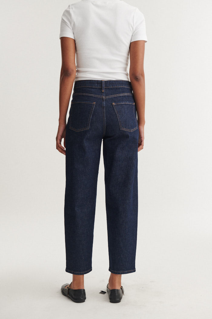 Ea Rinse Wash Jeans, Raw Denim, Basic Apparel