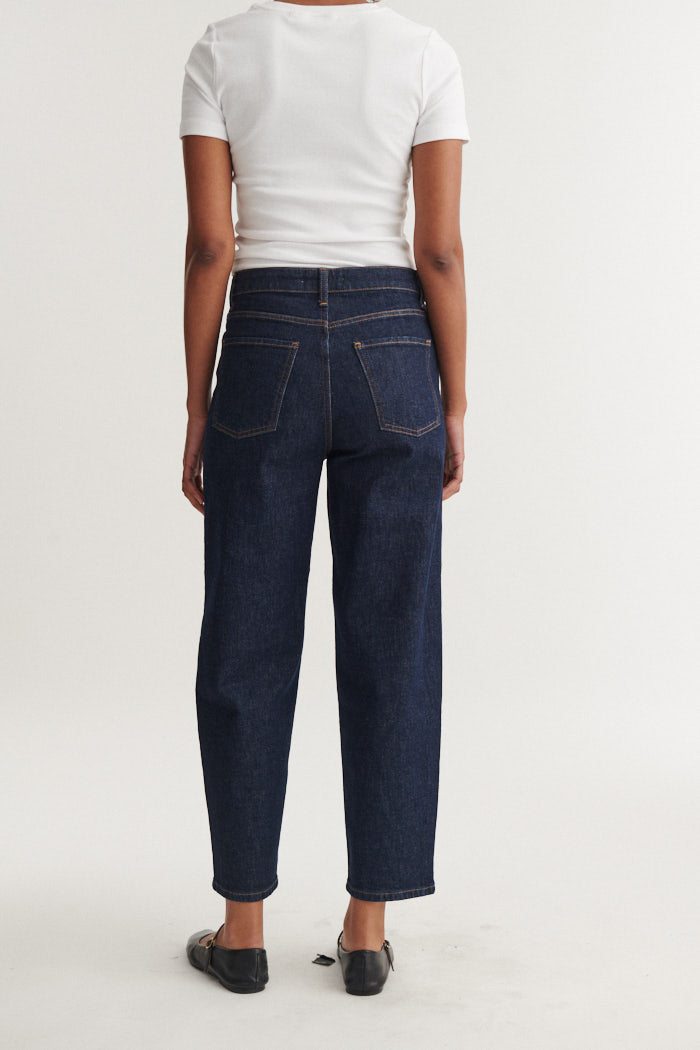 Ea Rinse Wash Jeans, Raw Denim, Basic Apparel