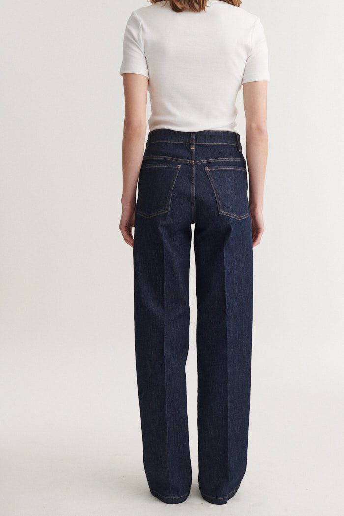Enya Rinse Wash Jeans, Raw Denim, Basic Apparel