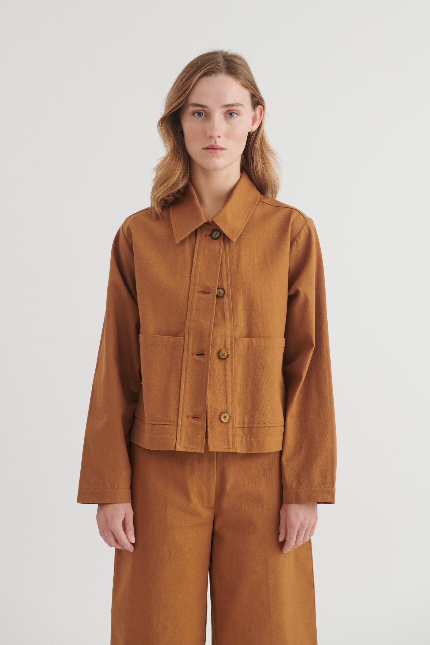 Lilla Jacket, Nuthatch, Basic Apparel