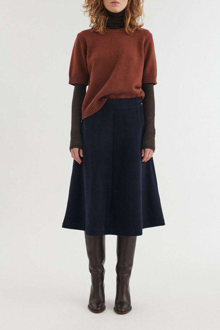 Millu Skirt, India Ink, Basic Apparel