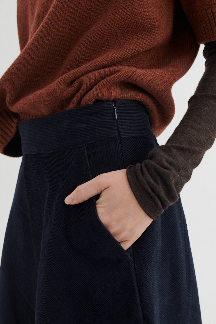 Millu Skirt, India Ink, Basic Apparel