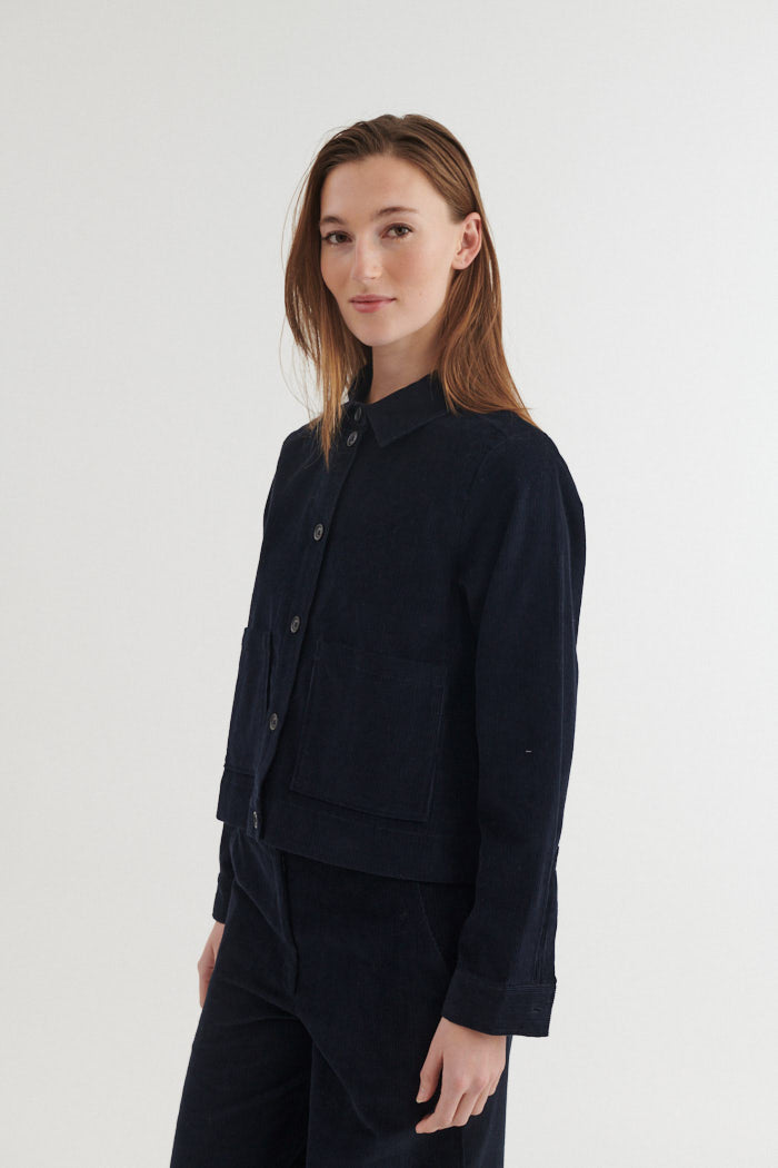 Millu Shirt, India Ink, Basic Apparel
