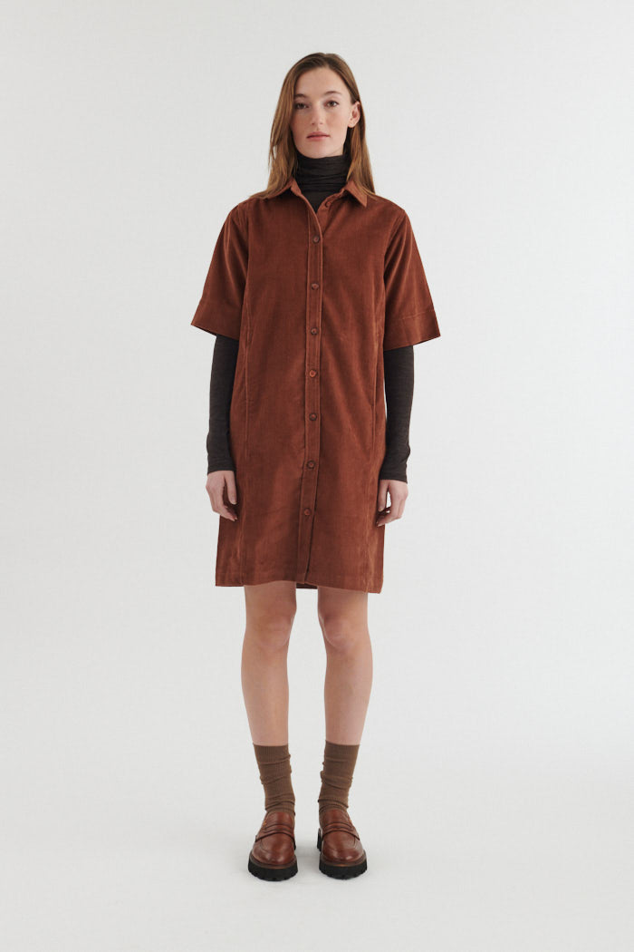 Millu Dress, Tortoise Shell, Basic Apparel
