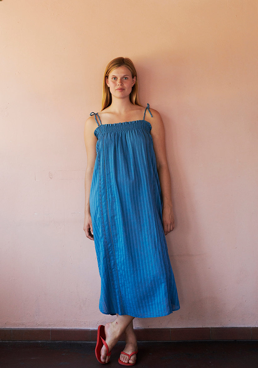 Laura Strap Dress (sea)