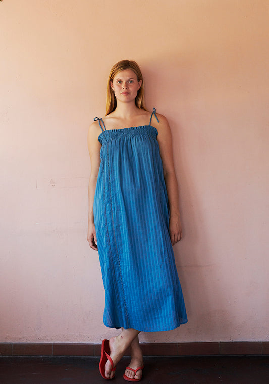 Laura Strap Dress (sea)