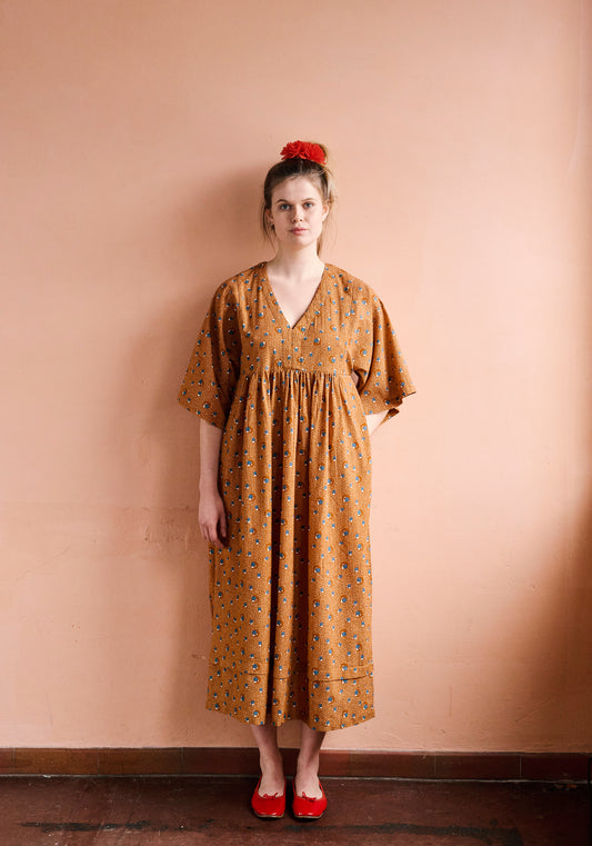Dress 3/4 sleeve (sakura nougat)