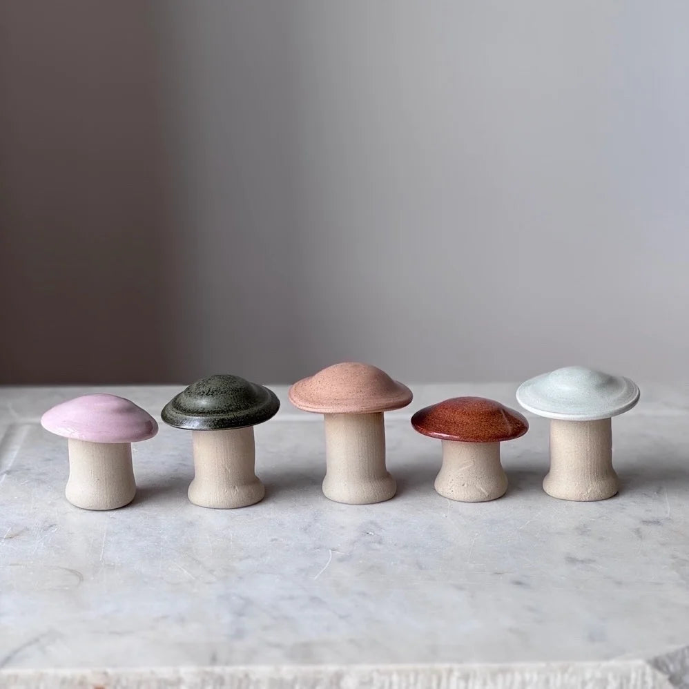 Skovsvamp, Beige, Damhus Keramik