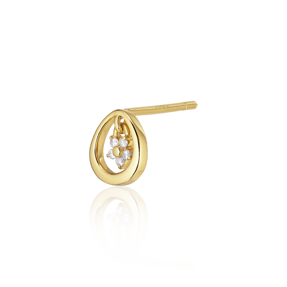 Eclipse Earstud 27, Forgyldt, Alura Copenhagen