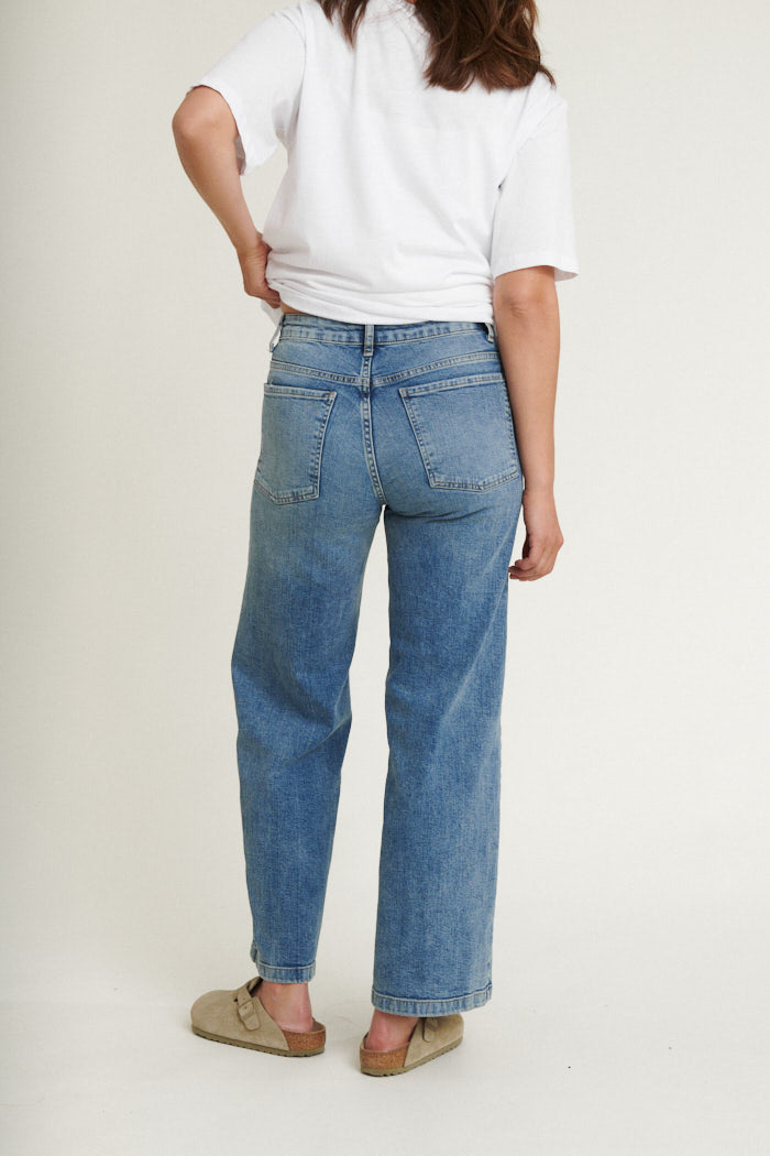Enya Jeans STONE WASHED DENIM