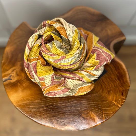 #2 Mellem silketørklæde (100x100 cm.)