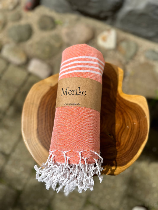 Retro håndklæde (orange)