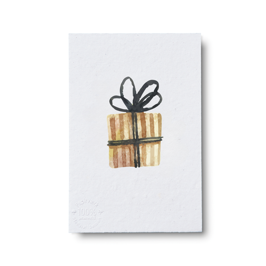 Gave stribet, A7 enkelt side, Papirværk