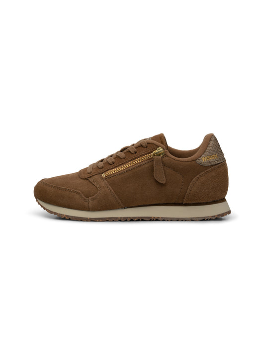 Ydun Suede Zipper Sneakers LATTE