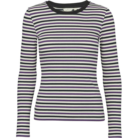 Ludmilla LS Tee Crown Jewel/White Swan/Black