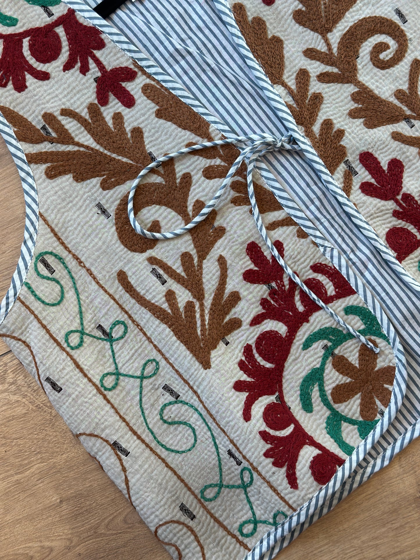 Fia Suzani Kantha Vest #2