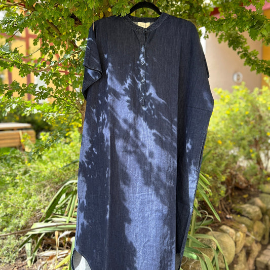 Seoul SS Denim Dress DARK BLUE DENIM