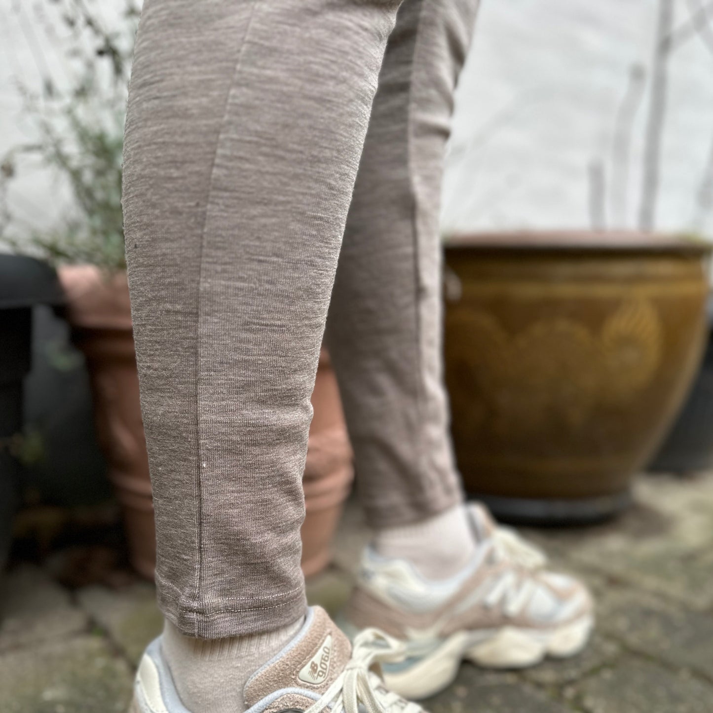 Leggings (nature) wool/silk