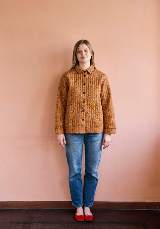 Quilted Jacket (sakura nougat)