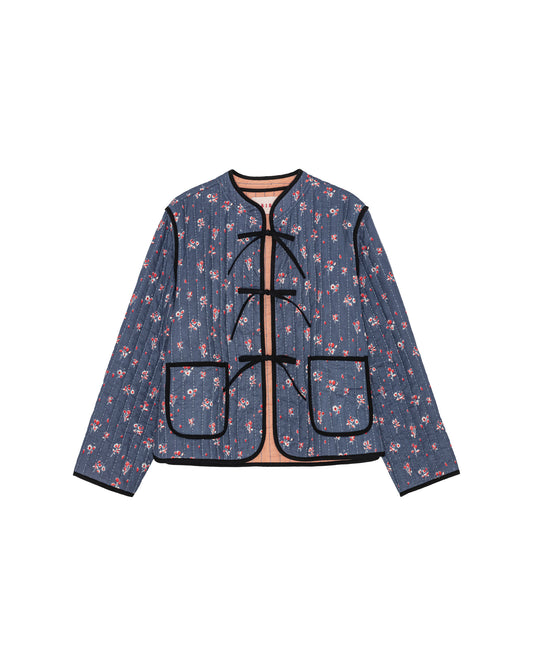 Quilted Jacket Rebecca, Sapphire, Habiba
