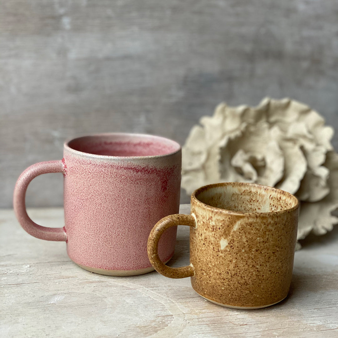 Brun keramik espresso kop