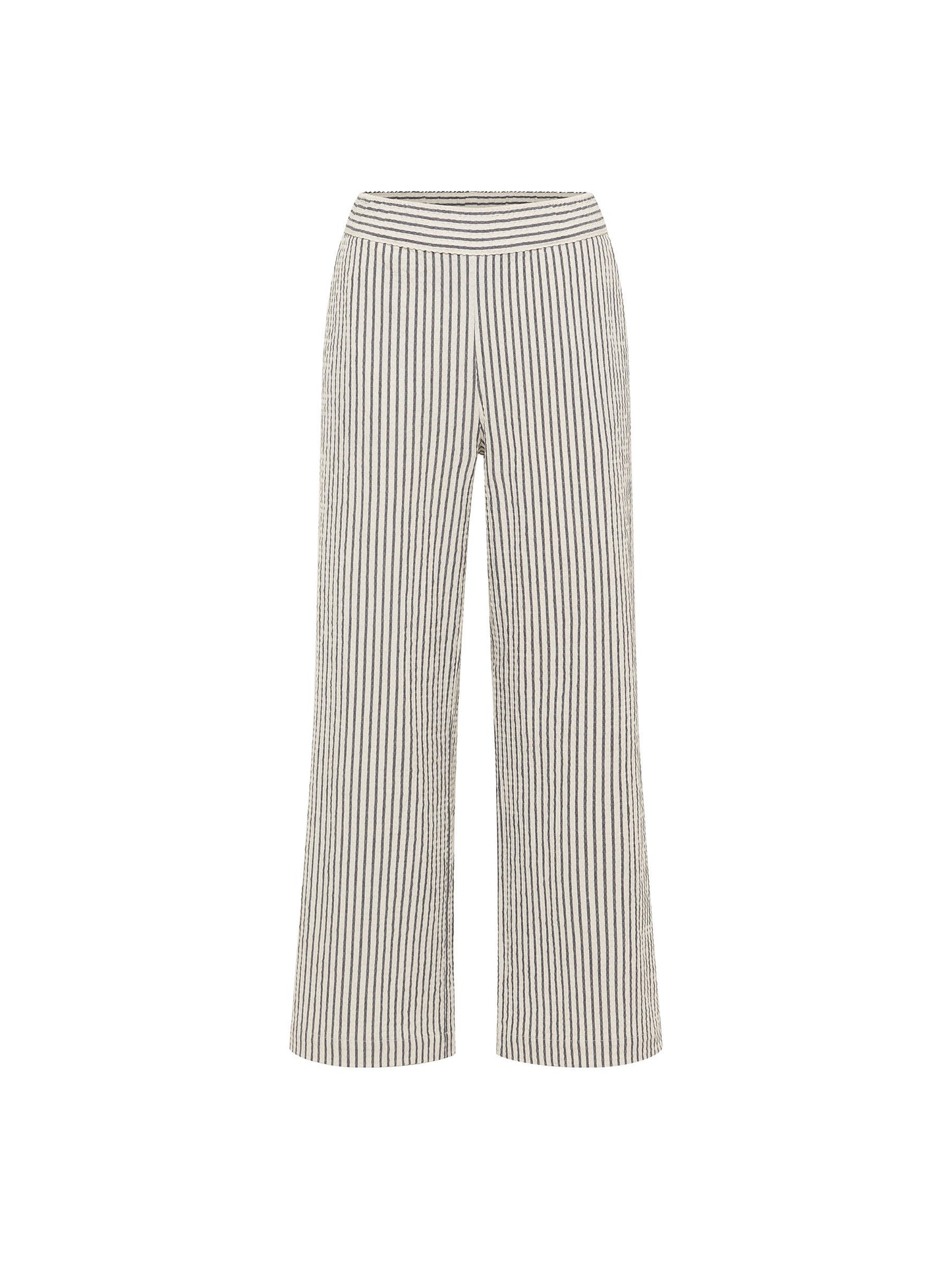 Striped ankle pants (midnight)